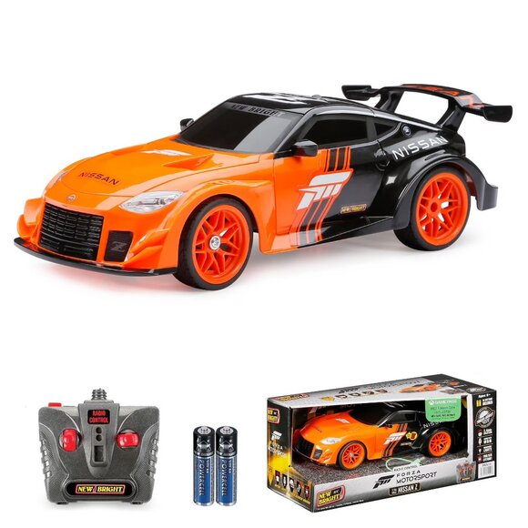 New Bright Nissan Z Forza Motorsport 1:16 RC Car + 1 Month Free XBOX Game Pass - Picture 1 of 3